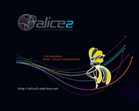 Protetor de Tela ALICE2 - Idependência de Brasil