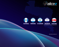 Protetor de Tela ALICE2 - Idependência do Guatemala, Honduras, El Salvador, Nicarágua e Costa Rica